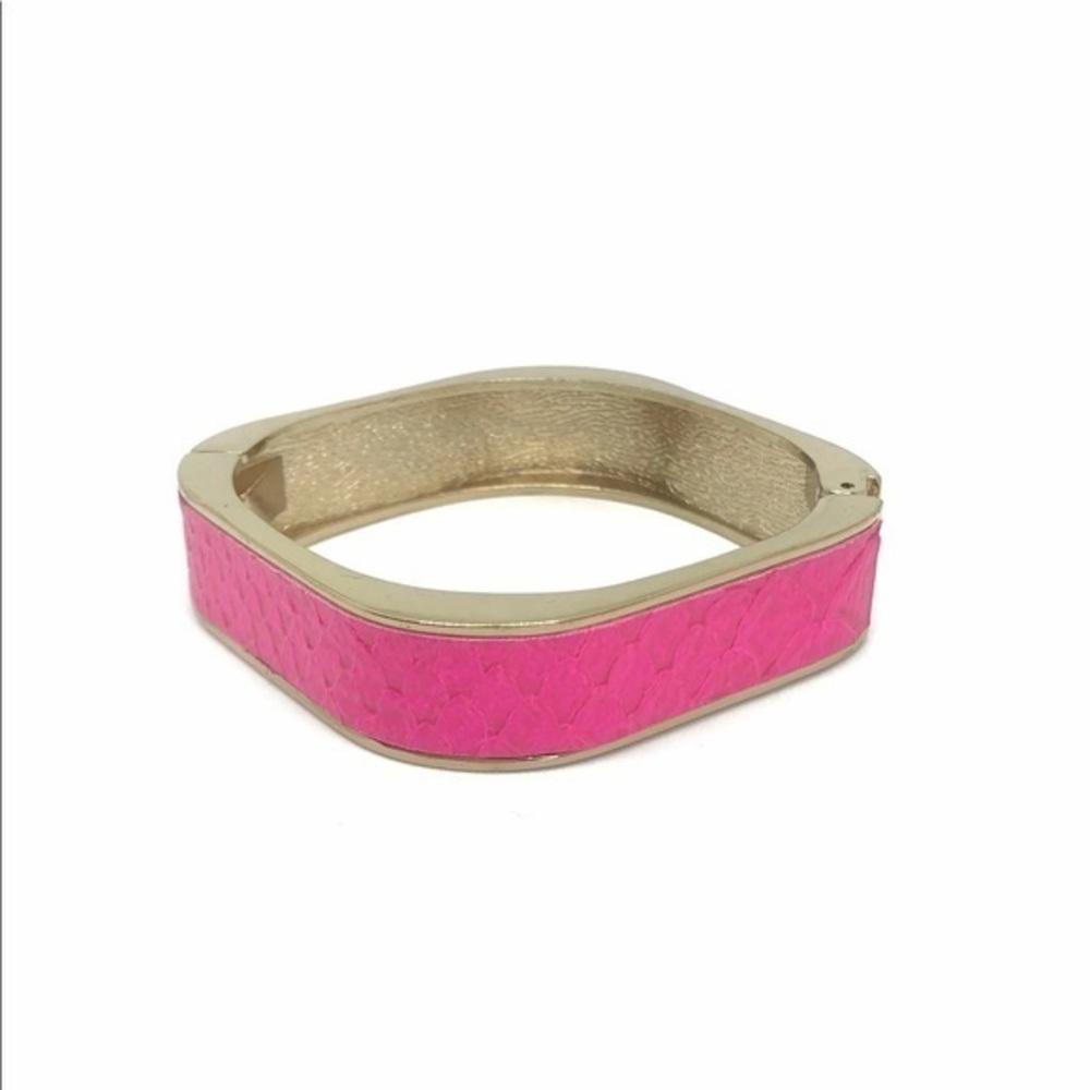🍒PINK & GOLD METAL BRACELET.